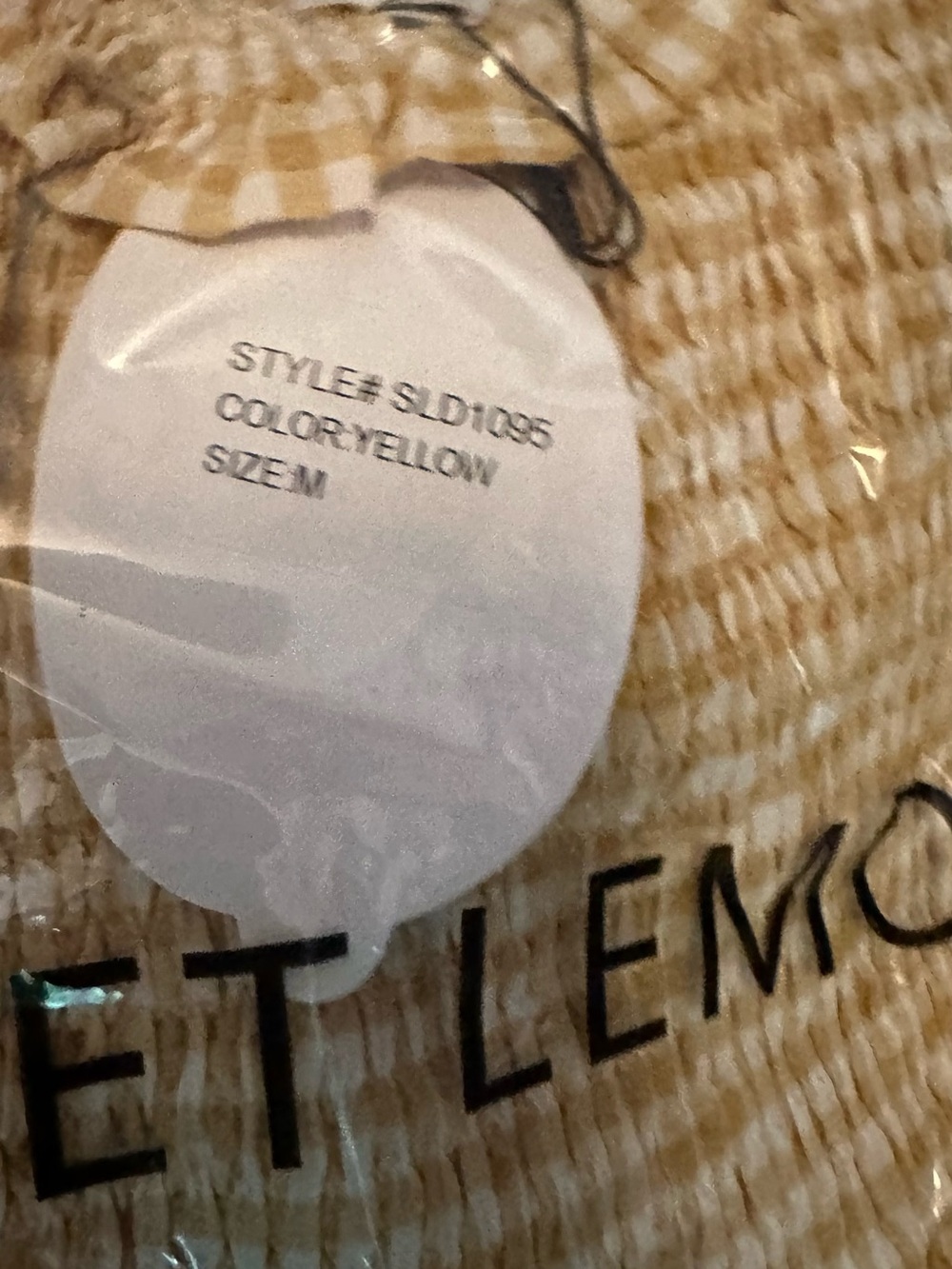 Sweet lemon Picnic Pop Gingham Mini Dress - Picture 9 of 10